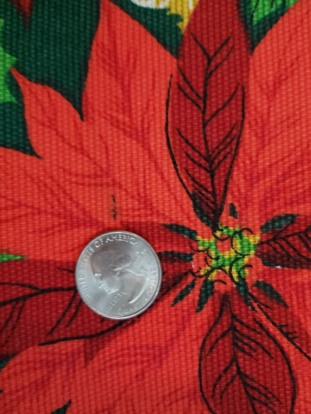 Vintage Holiday Tablecloth